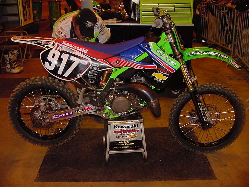 2002 Simple Green Pro Circuit Graphic Kit Kawasaki