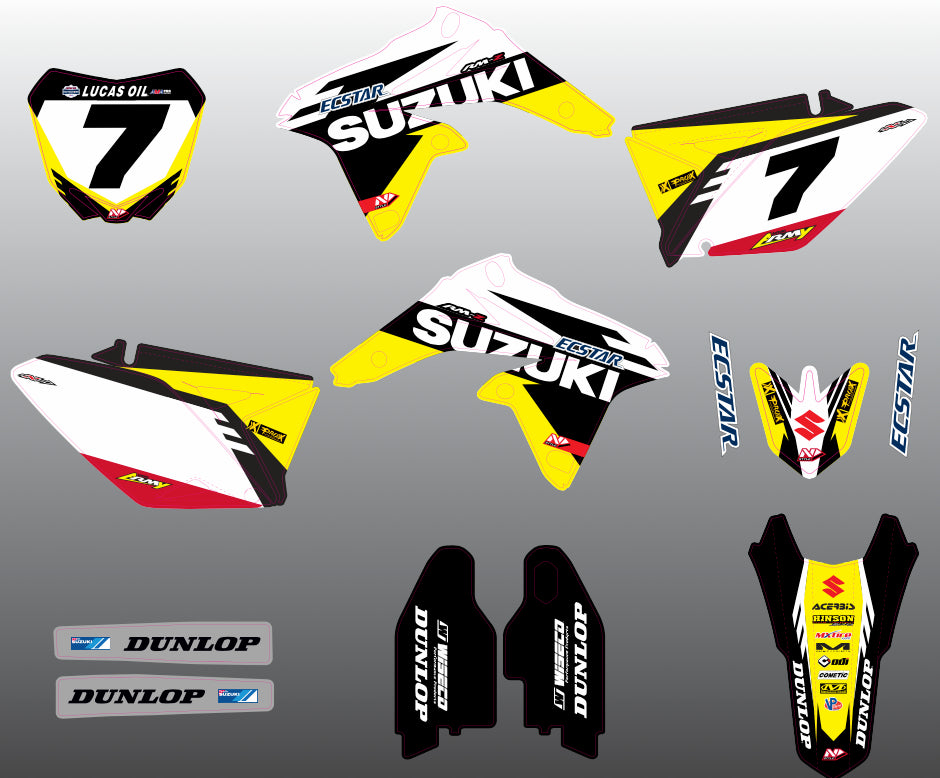 2017 Suzuki Amateur Graphic Kit