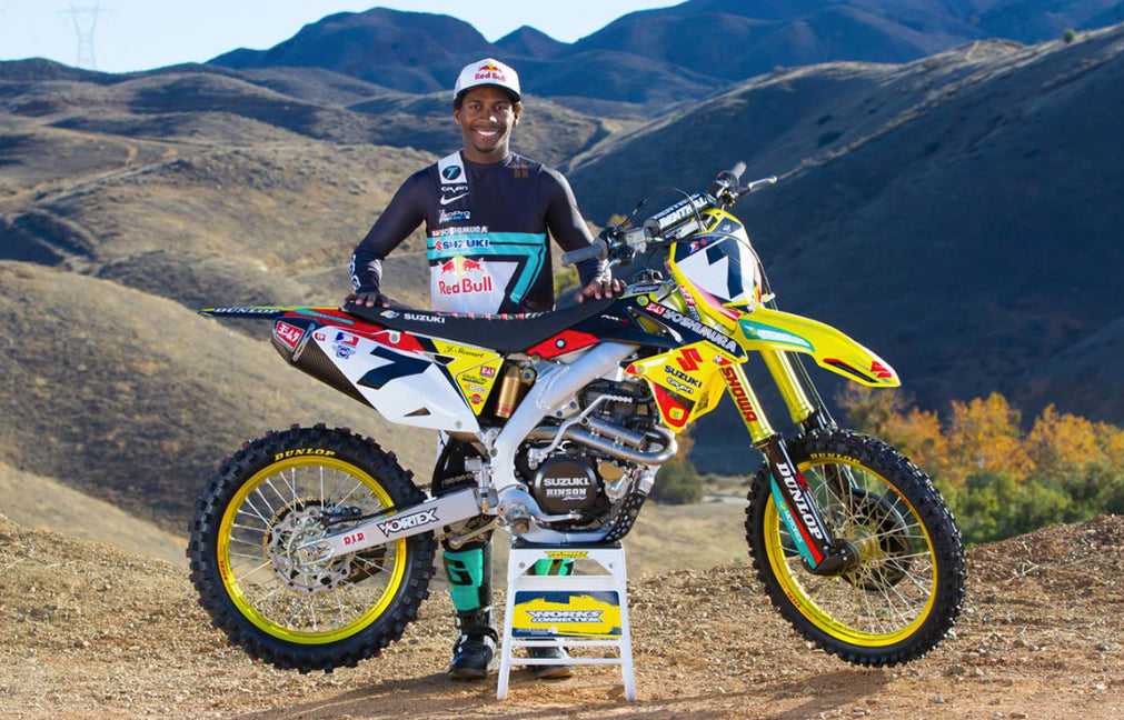 2014 Team Suzuki Graphic Kit - Red