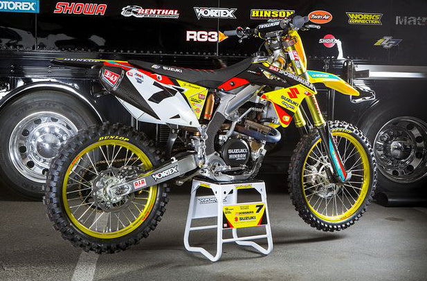 2014 Team Suzuki Graphic Kit - Red