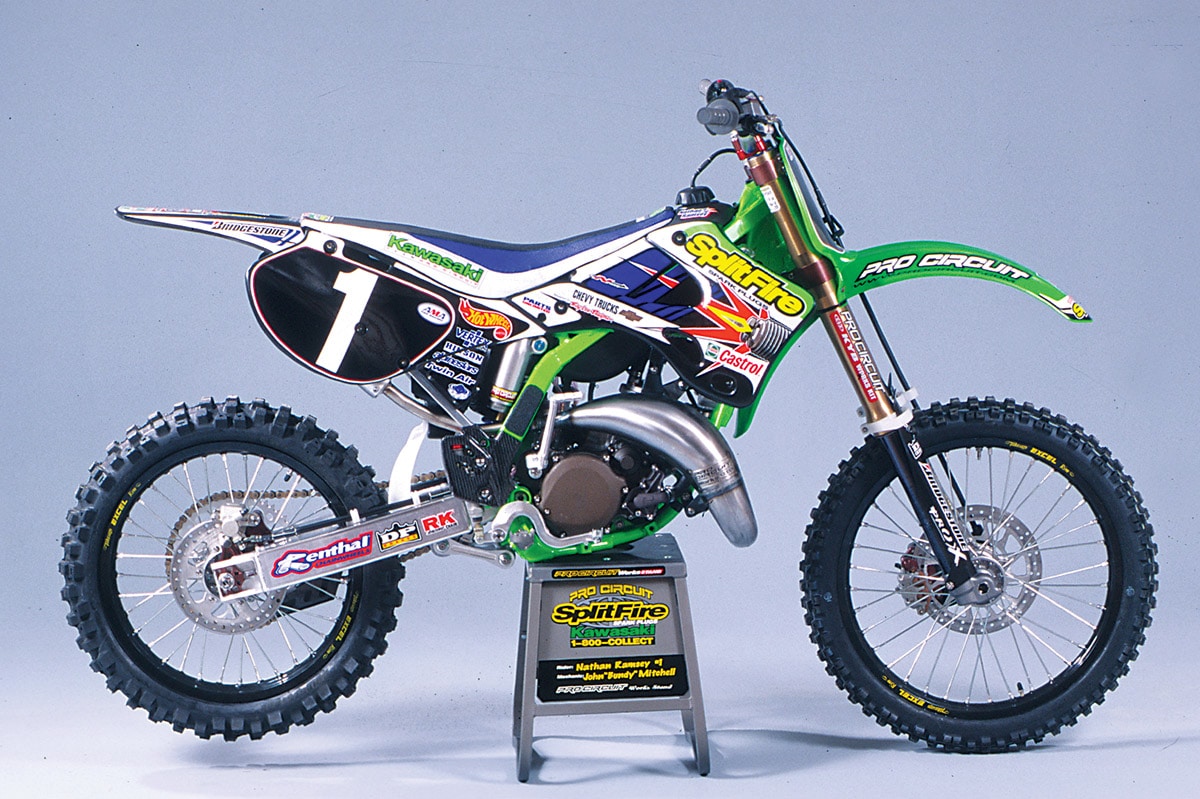 2000 Splitfire Pro Circuit Graphic Kit Kawasaki