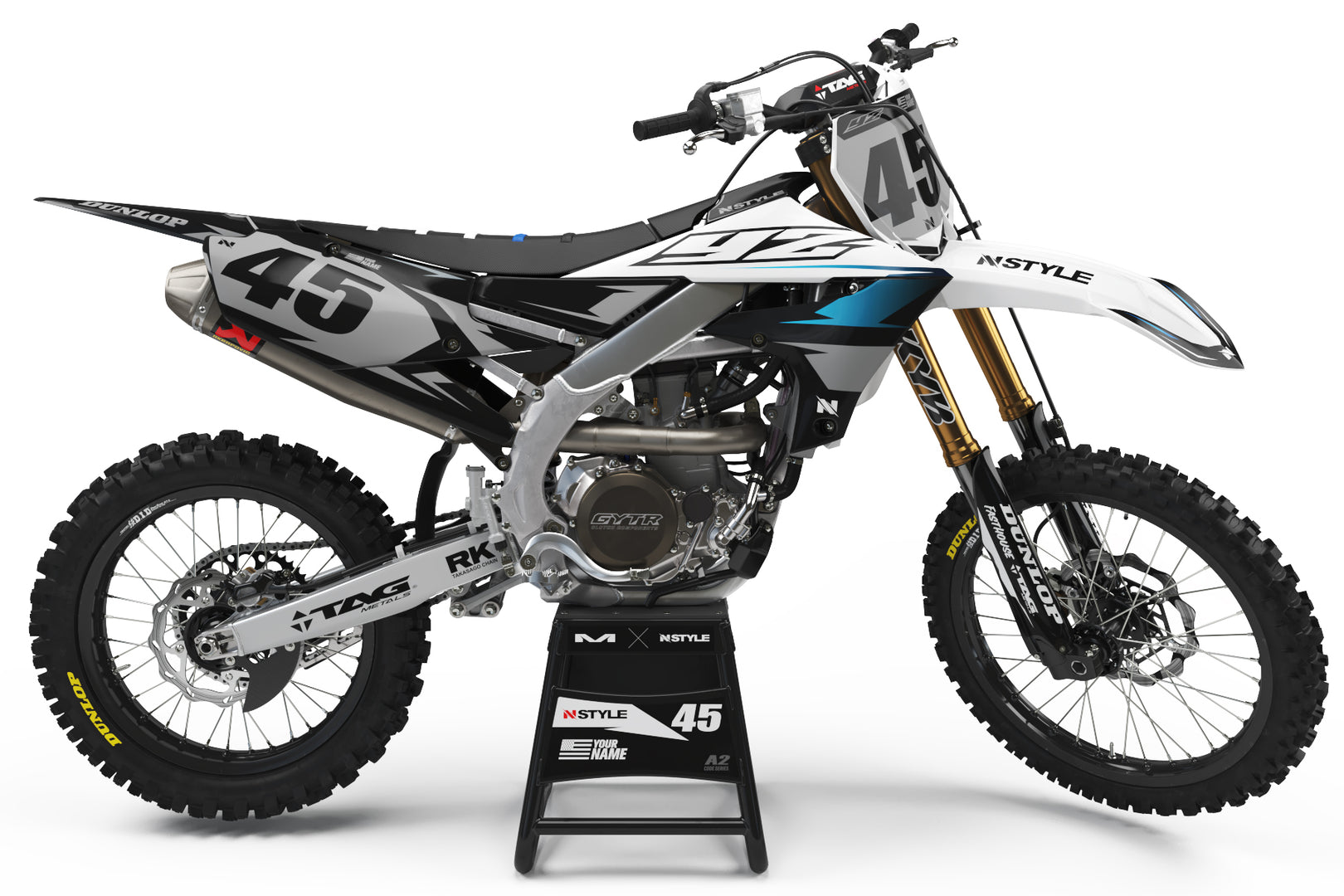 ATTACK Graphic Kit for Yamaha - WHITE