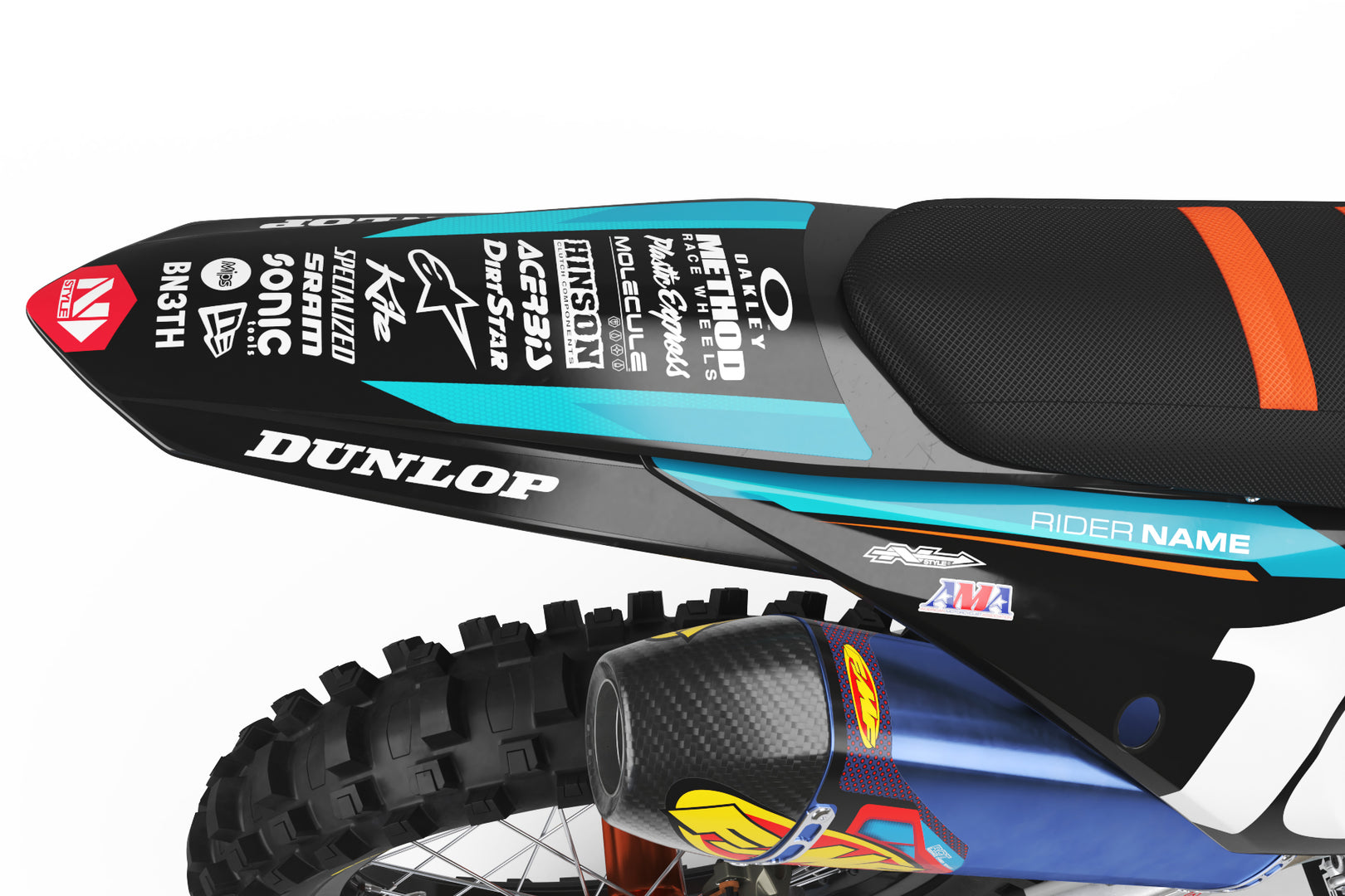 TEAM BLACK Graphic Kit KTM