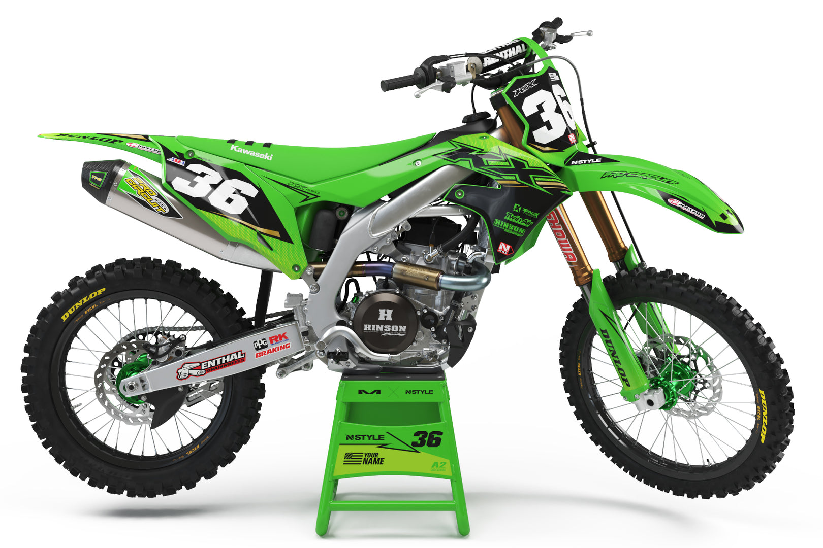 TEAM Graphic Kit Kawasaki