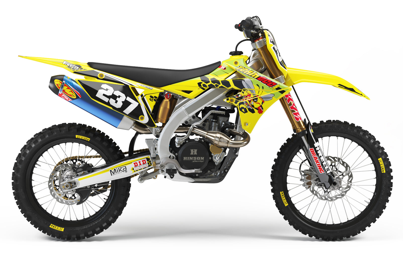 Team ECC Graphic Kit Suzuki