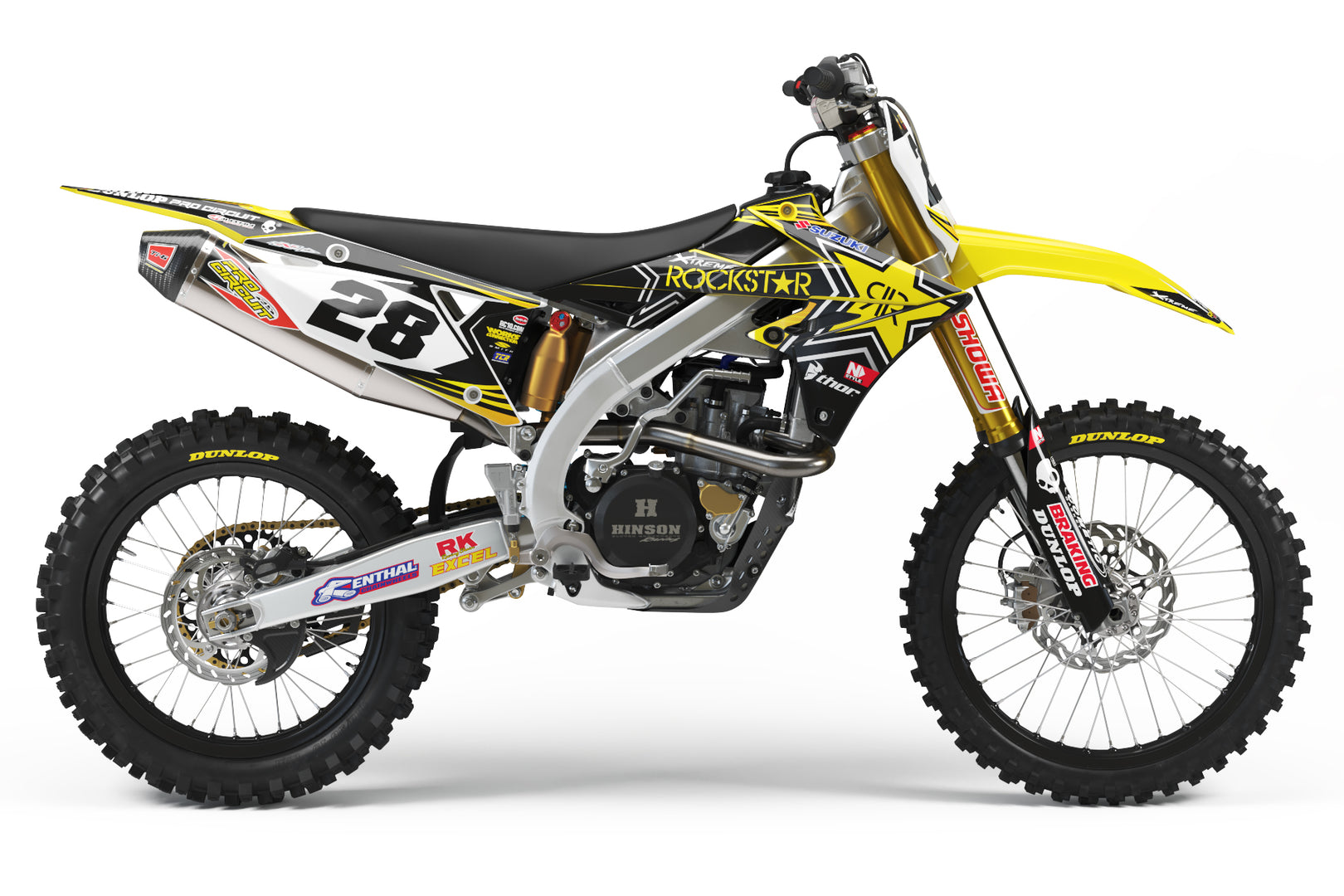 Rockstar Suzuki Graphic Team Kit