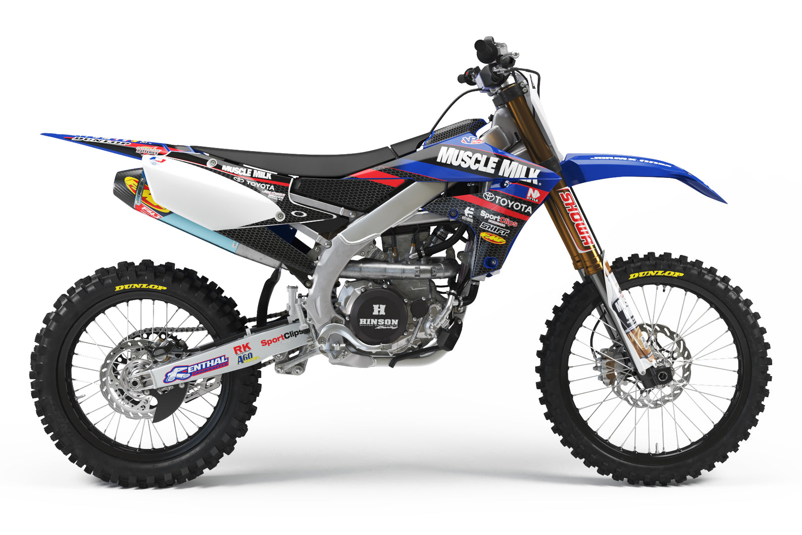 JGR Muscle Milk Yamaha Graphic Kit