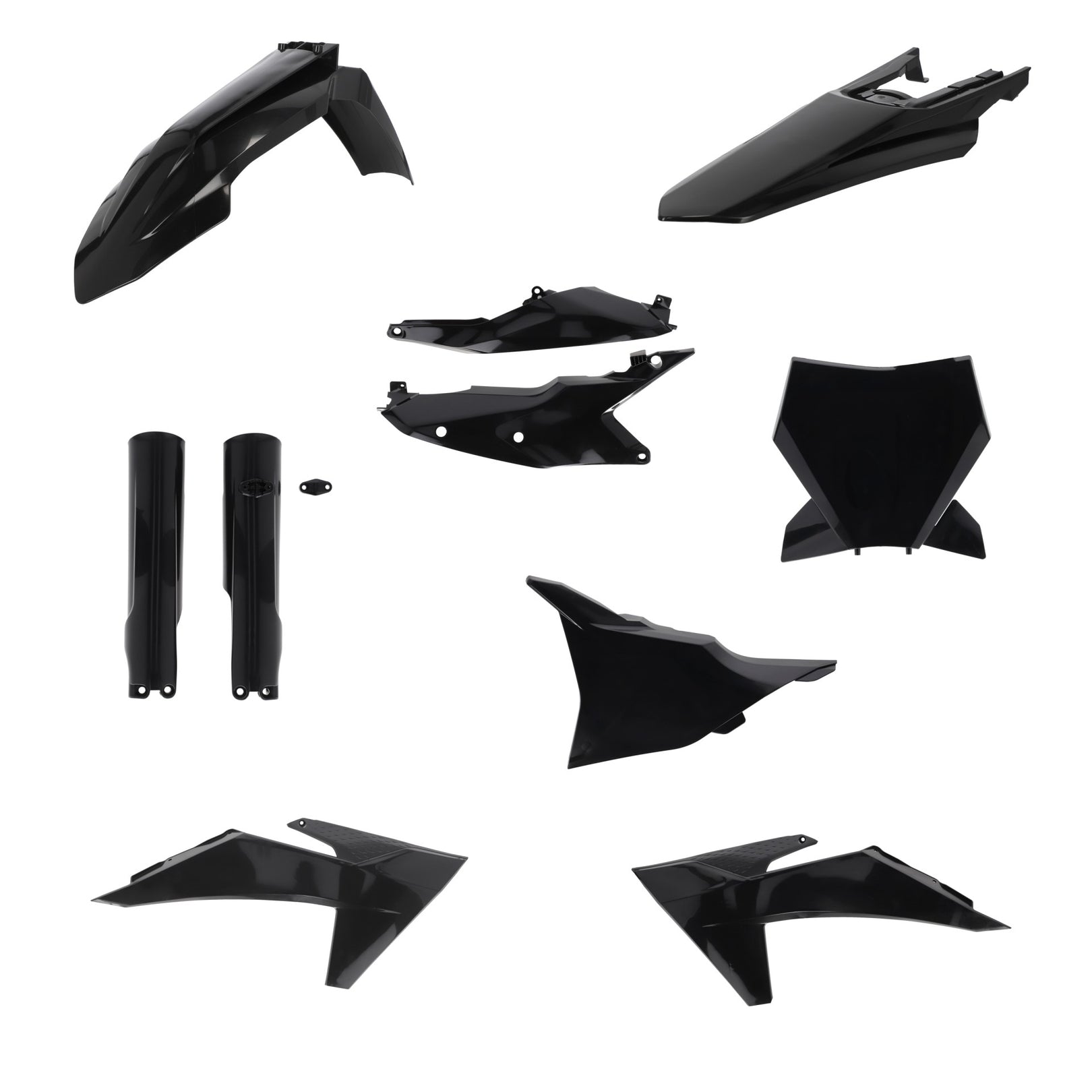 KTM FULL PLASTIC KIT - SX125/250/300:23-24, SX-F250/350/450:23-24, XC125/250/300:23-24, XC-F250/350/450:23-24
