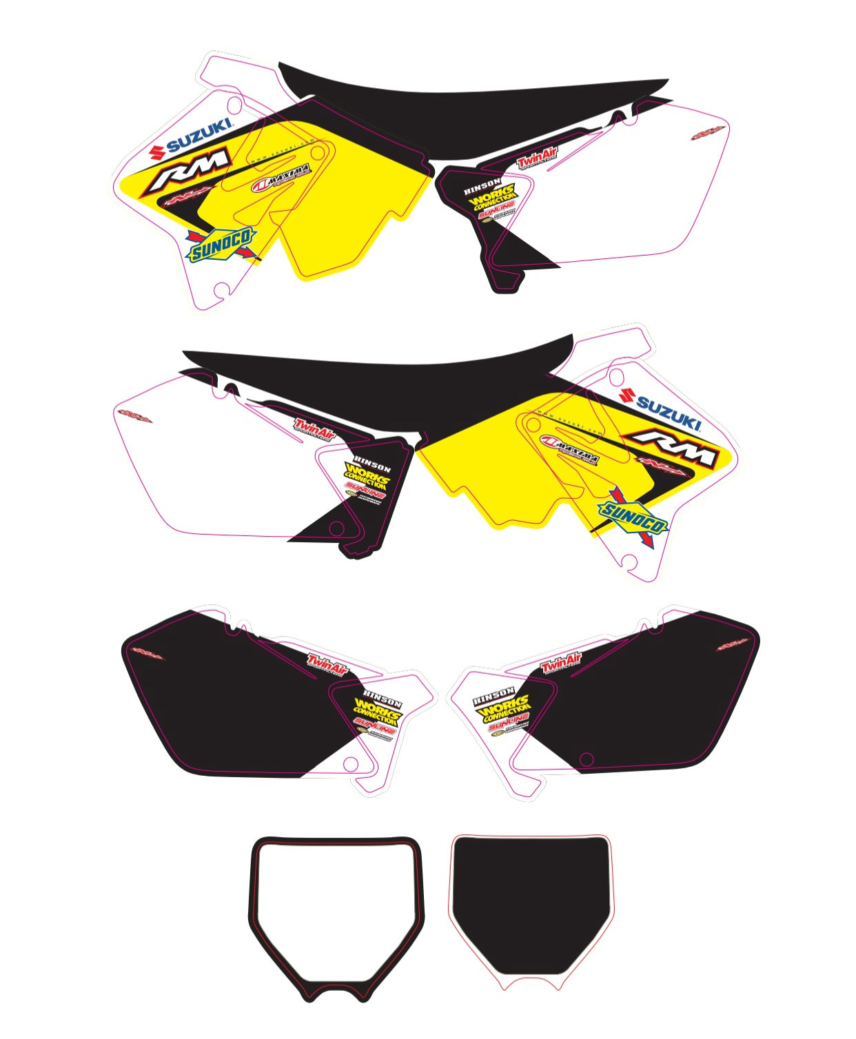 2005 Suzuki Amateur Graphic Kit