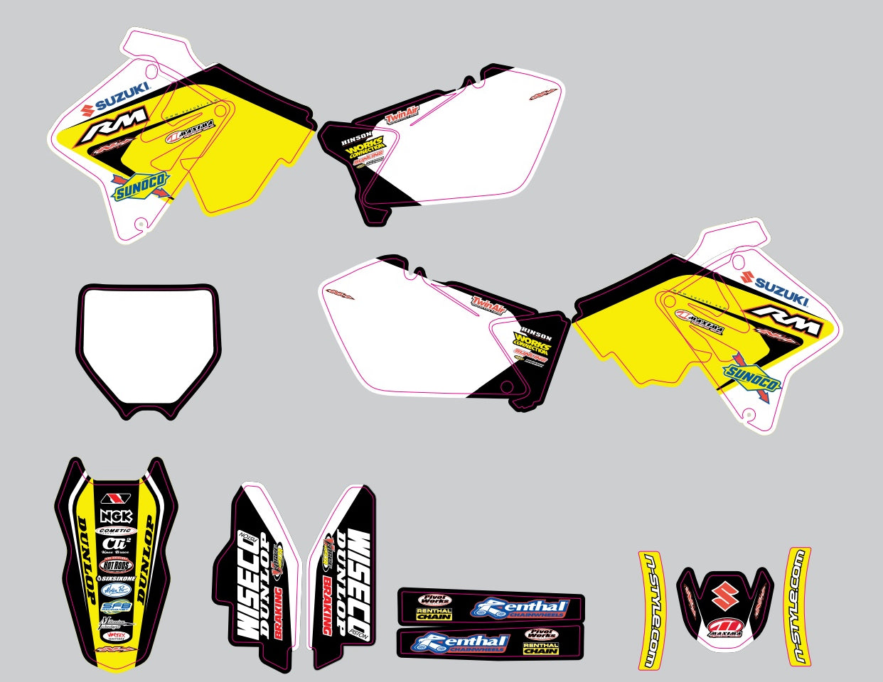 2005 Suzuki Amateur Graphic Kit