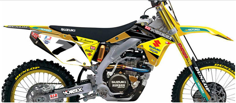 2014 Team Suzuki Graphic Kit - Gold
