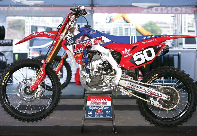 Grafiche HONDA CRF LUCAS OIL - HONDA CRF - CRF - Honda CR 125 - Foto 11