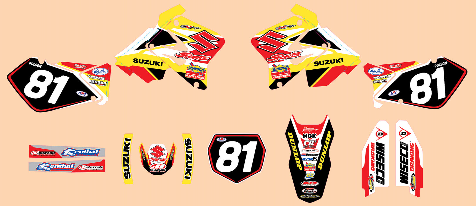 2003 Suzuki Amateur Graphic Kit