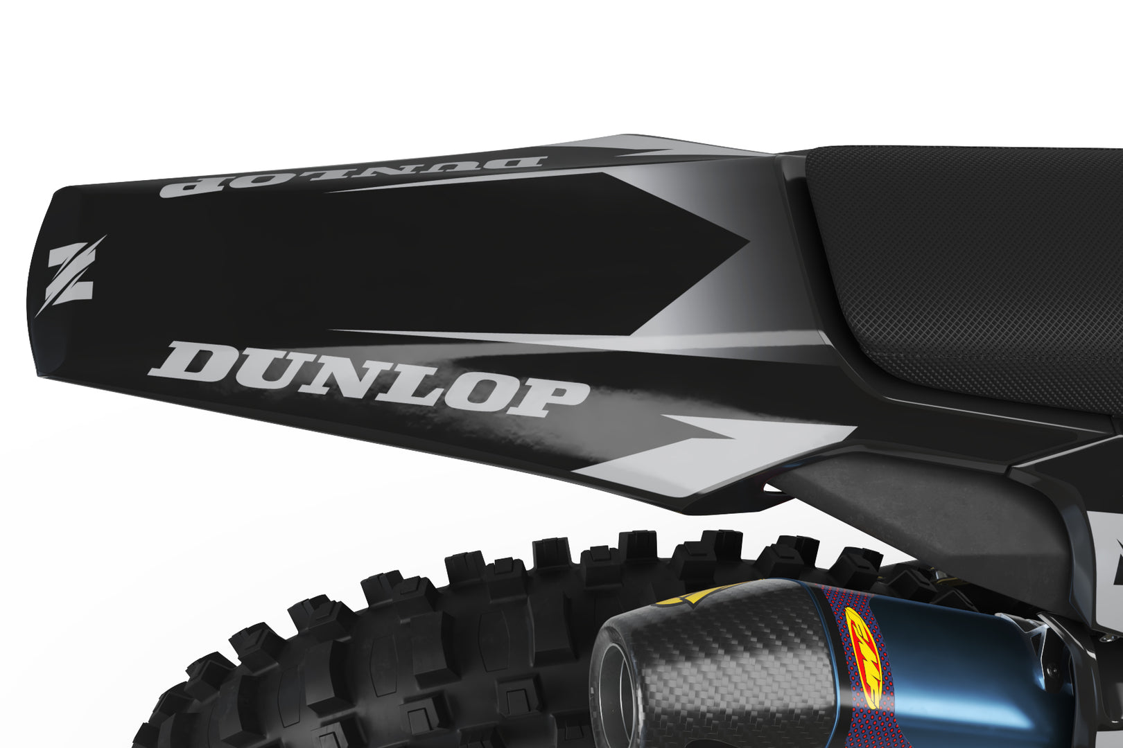 ATTACK Graphic Kit Husqvarna - WHT/GRY