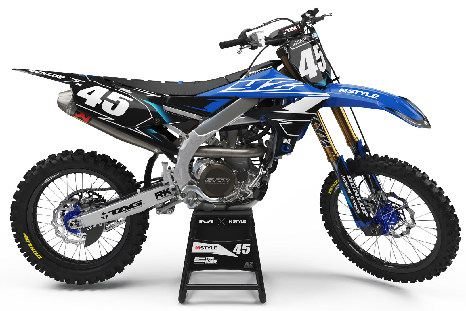 ATTACK Graphic Kit for Yamaha - BLUE