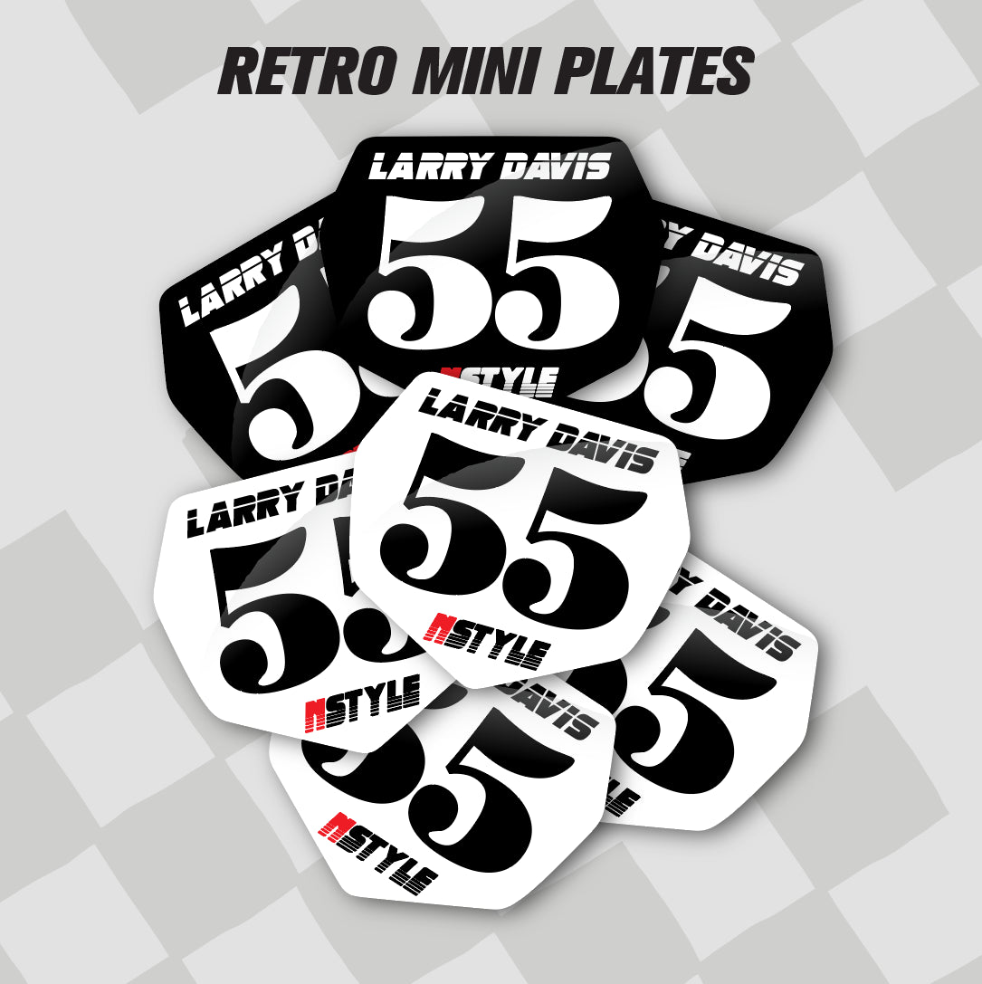 Retro Mini Plates