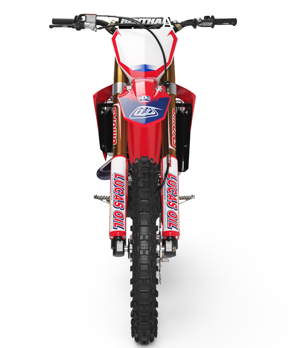 Ready-Made | 2011 TLD Lucas Oil Graphic Kit Fits HONDA