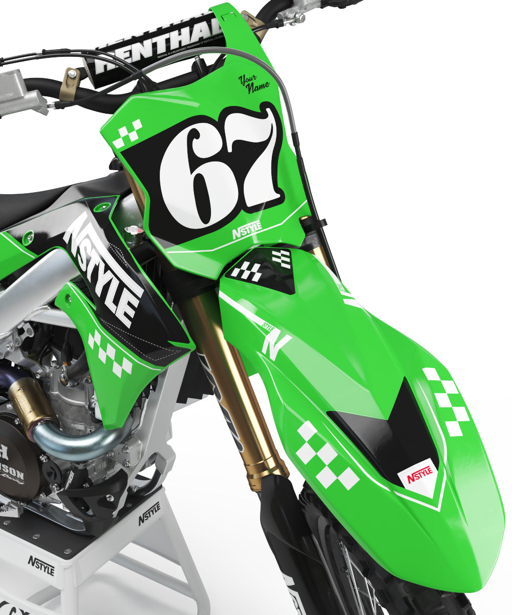 OLD SKOOL Graphic Kit for Kawasaki – N-Style